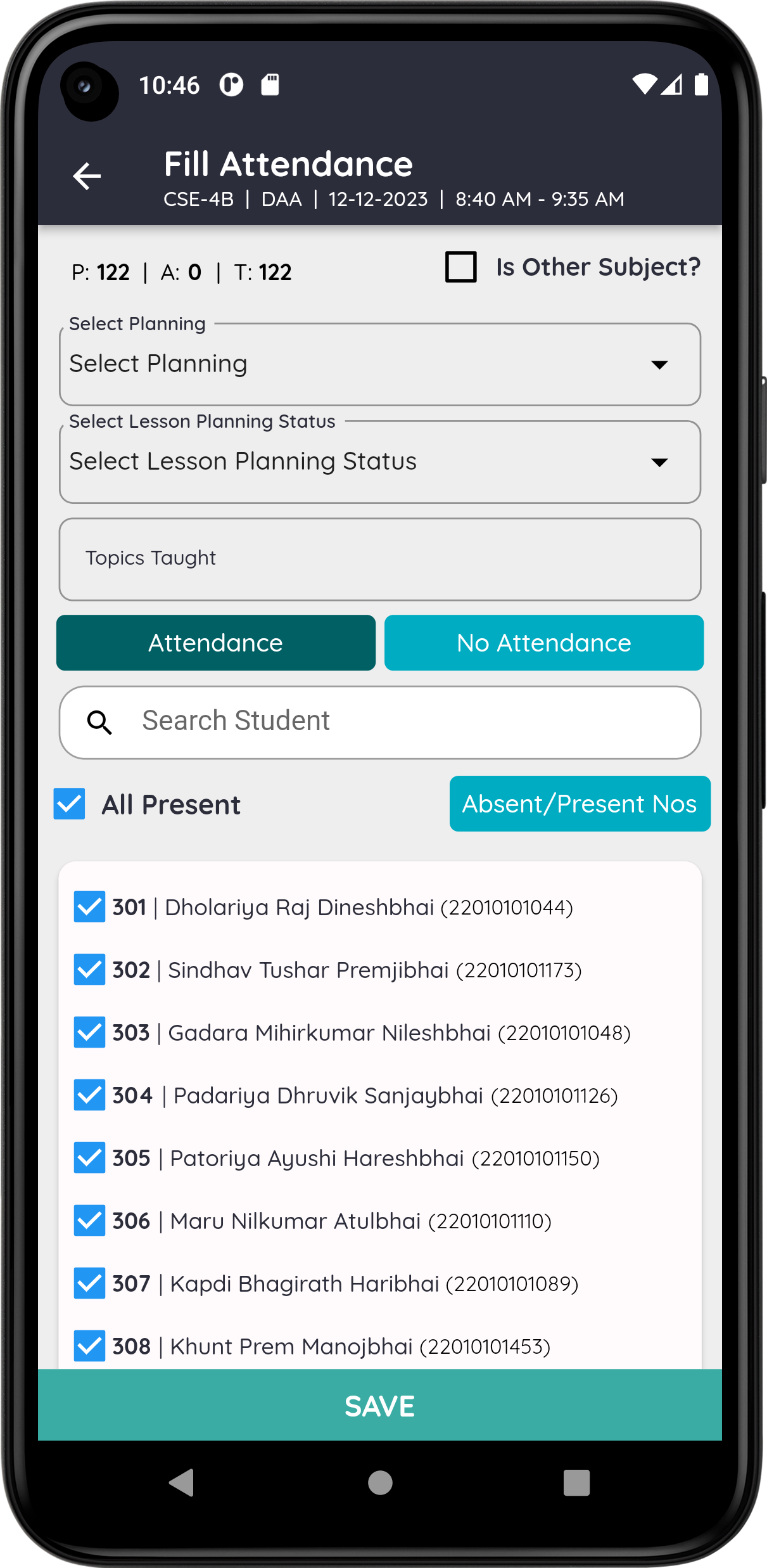 Staff_FillAttendance